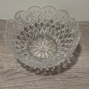 Royal Gallery 24% Lead Crystal Clear Bowl